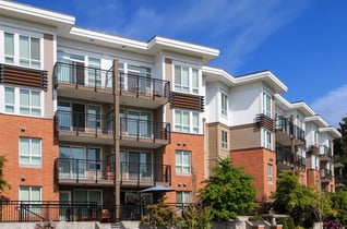 Outside View of a Commercial Apartment Building