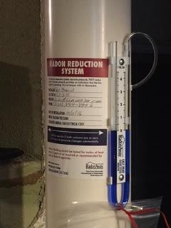 Radon U-Tube Manometer