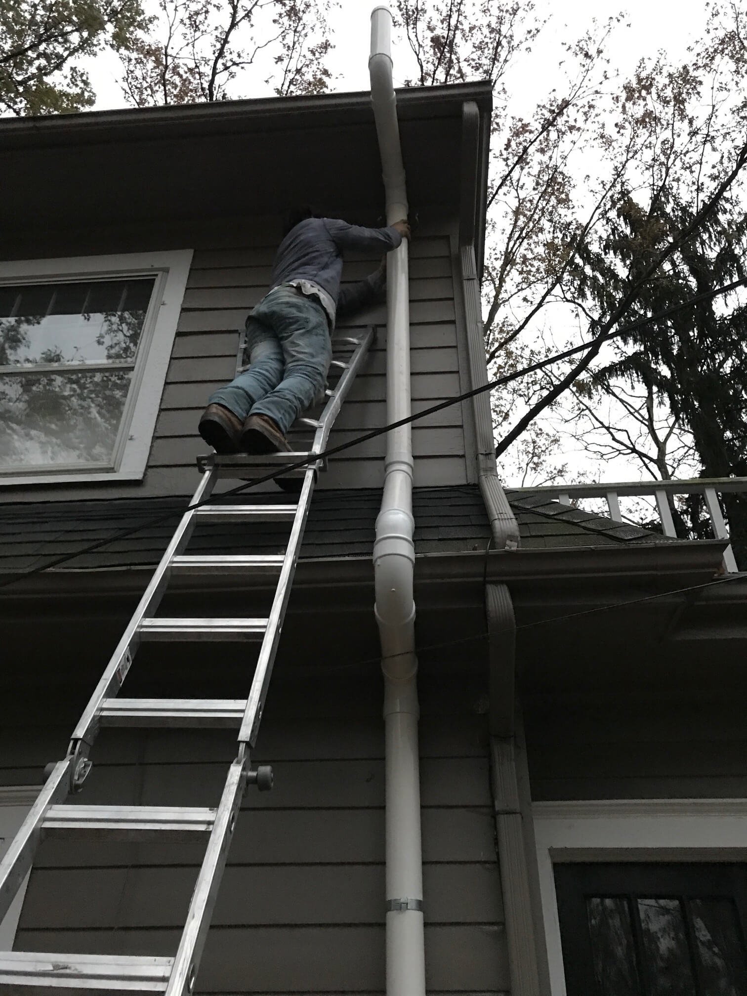 Radon Mitigation Installation