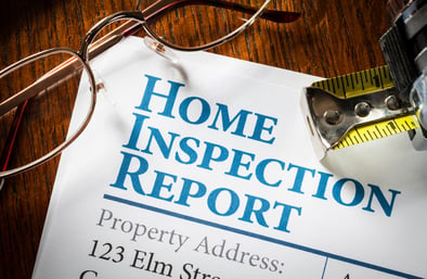 Home Inspection report for Radon Testing
