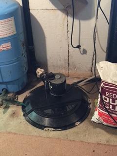 Sump Pump Radon Mitigation System 