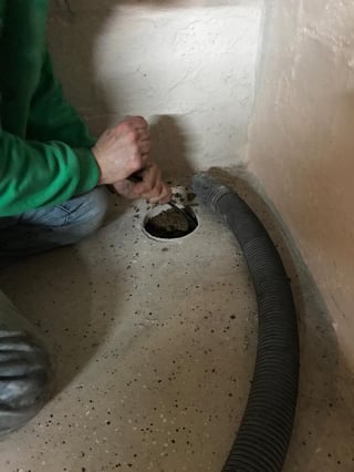 Communication Pit for a Radon Mitigation System 