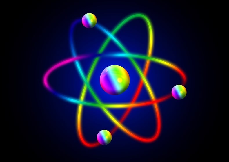 Radioactive Atom - Radon