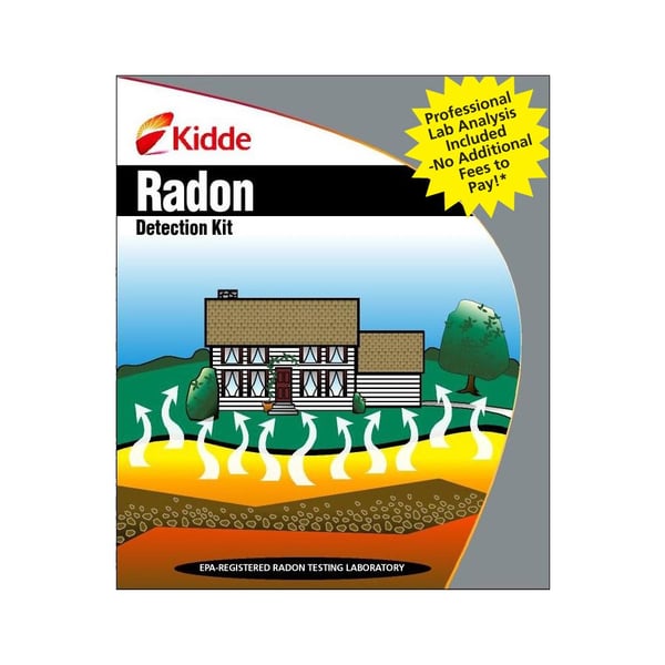 kidde radon gas detection kit